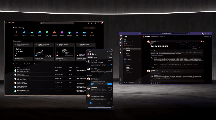 microsoft dark mode